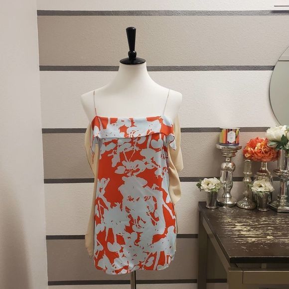 3.1 Phillip Lim Tops - 3.1 Phillip Lim Silk Floral Camisole Sz 6